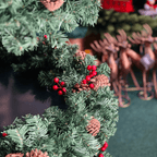 Árvore de Natal com Suporte e 5 Camadas – 2,1m