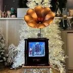 Cenário Decorativo Fonógrafo com Luz, Som e Movimento – 77cm