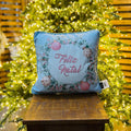 Capa Natalina Feliz Natal com Cordone Candy Color – 43 x 43cm