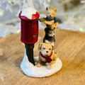 Cachorro Decorativo Carteiro Natalino – 18cm