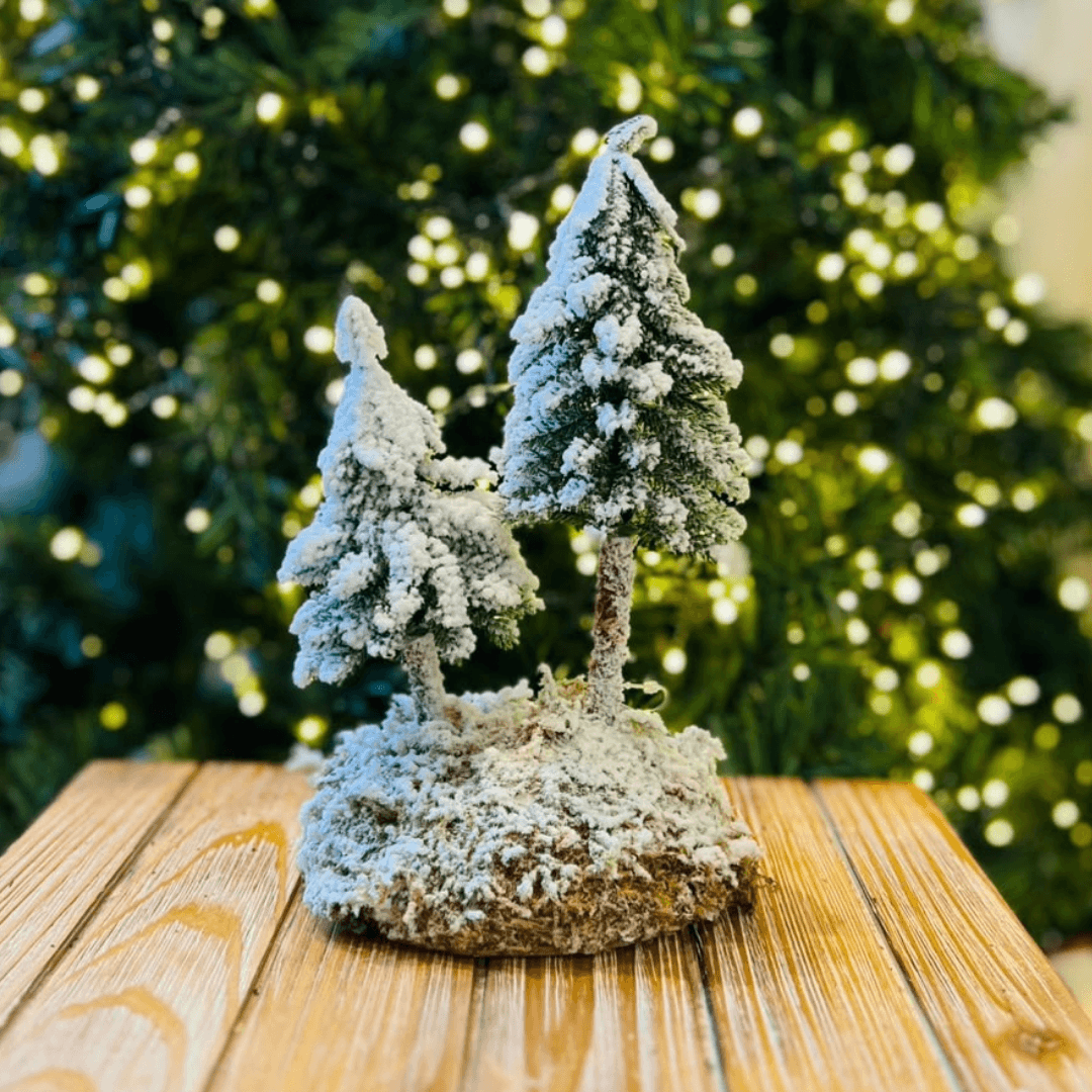 Conjunto de Árvores de Natal - 24cm