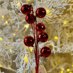 Haste Berry Metalizado Vermelho – 35 cm