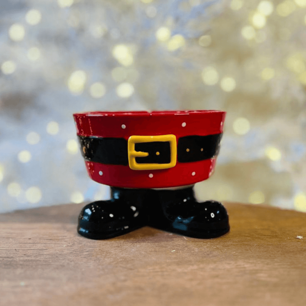Bowl com Pé Papai Noel - 15 cm
