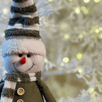 Boneco de Neve Sentado – 46 cm