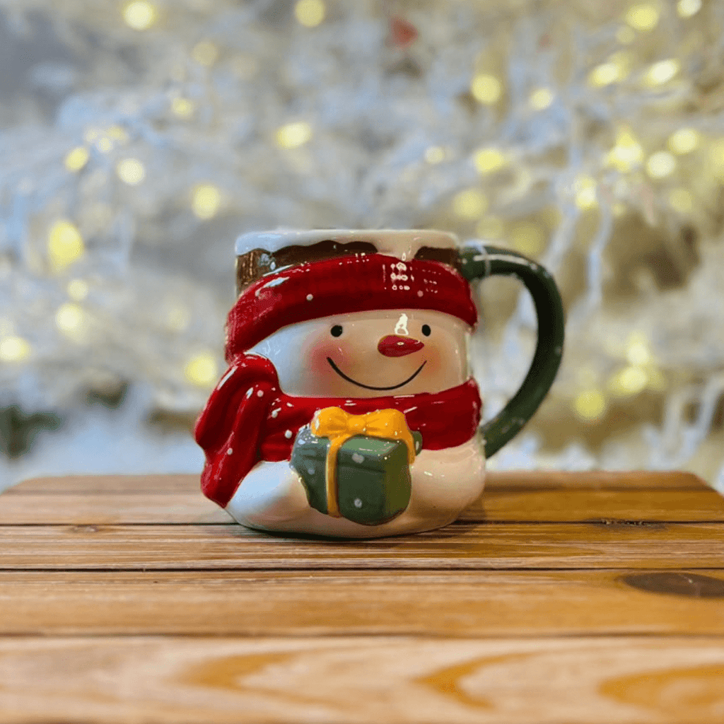 Caneca de Natal Boneco de Neve – 12cm