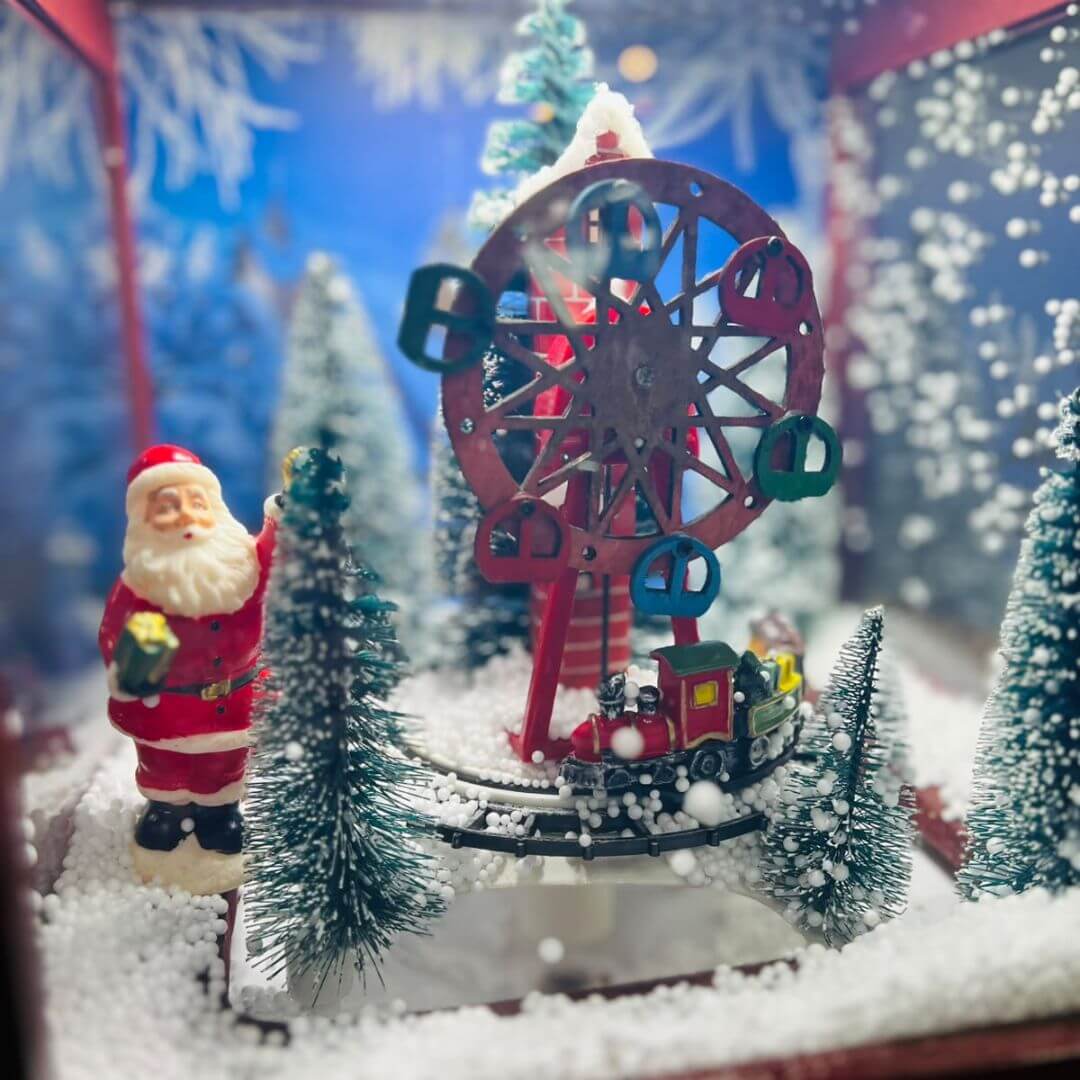 Cenário Decorativo Fonógrafo com Luz, Som e Movimento – 77cm