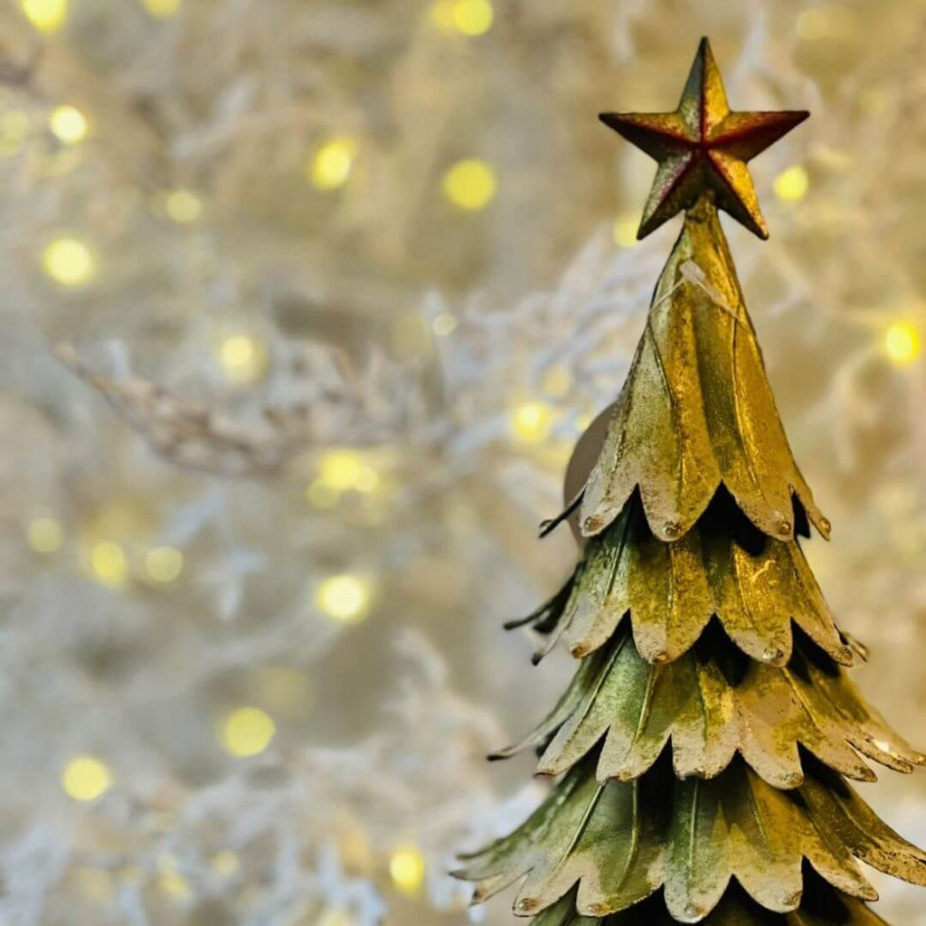 Arvore Topo Estrela Ferro - 40cm