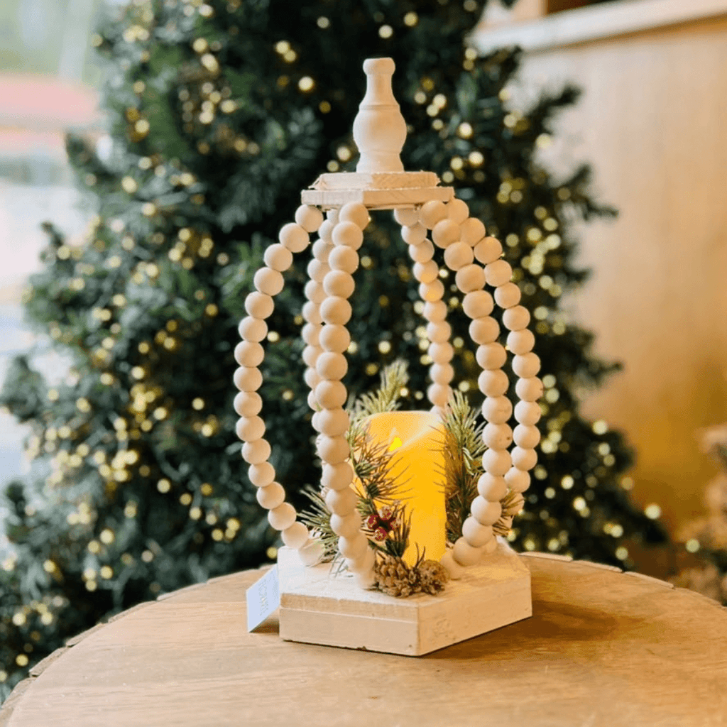 Lanterna Decorativa de Natal com LED – 40cm