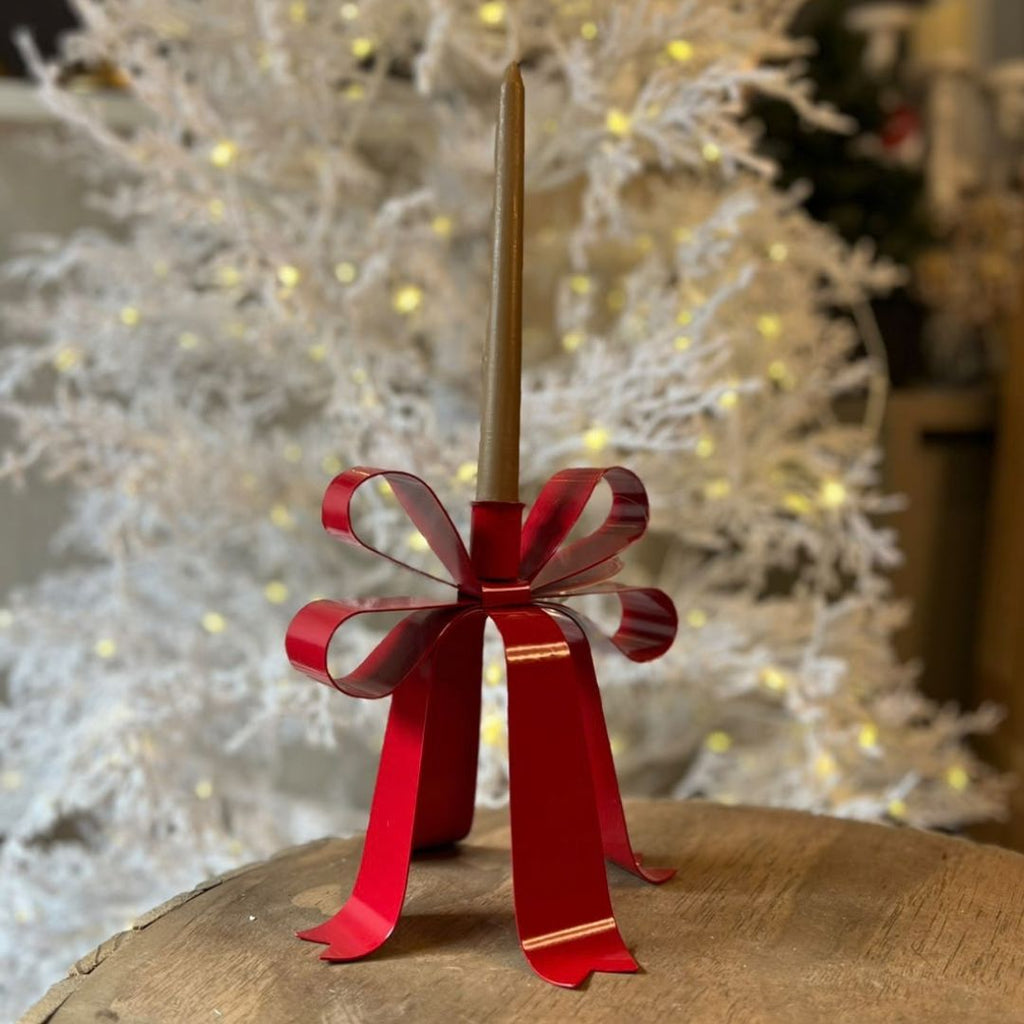 Castiçal com Laço – 18,4cm