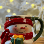 Caneca de Natal Boneco de Neve – 12cm