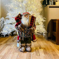 Papai Noel Natalino Com Presente - 60cm