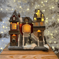 Casa Natalina Musical com Luz – 28,5cm