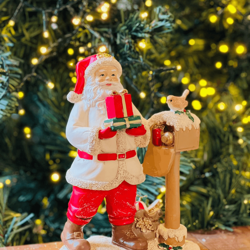 Decoração Noel com Presentes e Caixa de Correio – 14 x 20cm