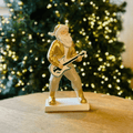 Papai Noel com Guitarra - 22 cm