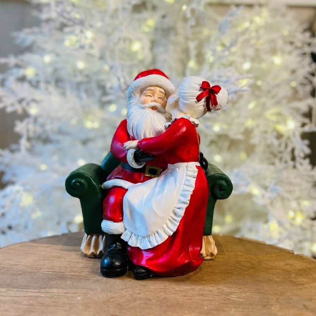 Papai e Mamãe Noel - 24,5cm